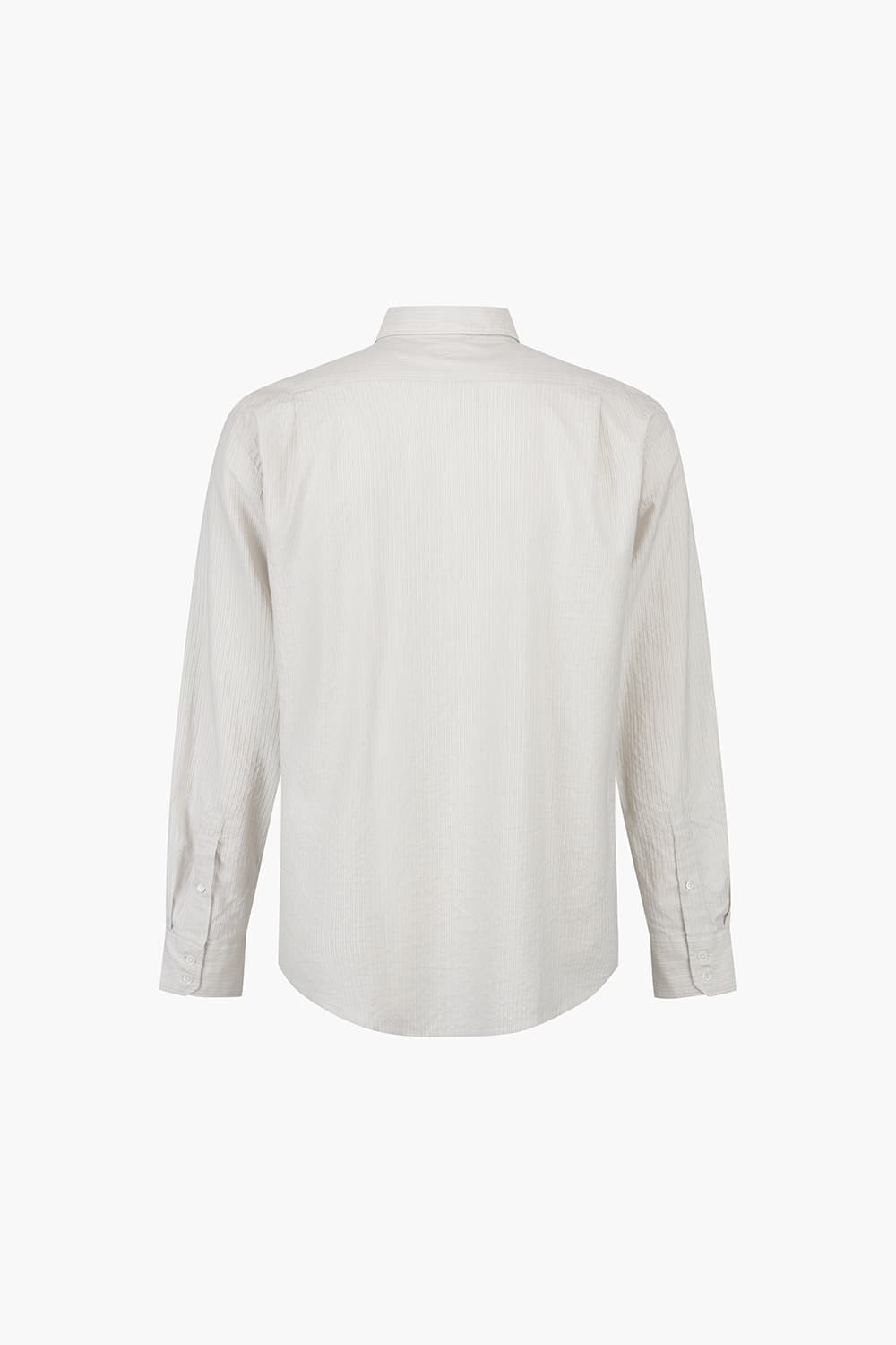 PAUL 코튼 베이직 포켓 107 아이보리 셔츠