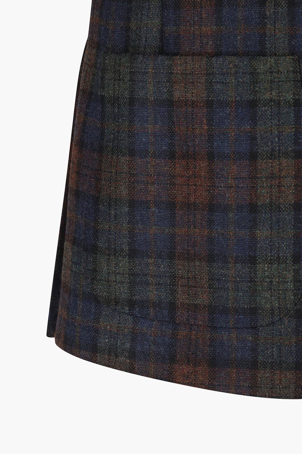 SALENTO 울 컬러블록 202 다크네이비 테일러드 자켓