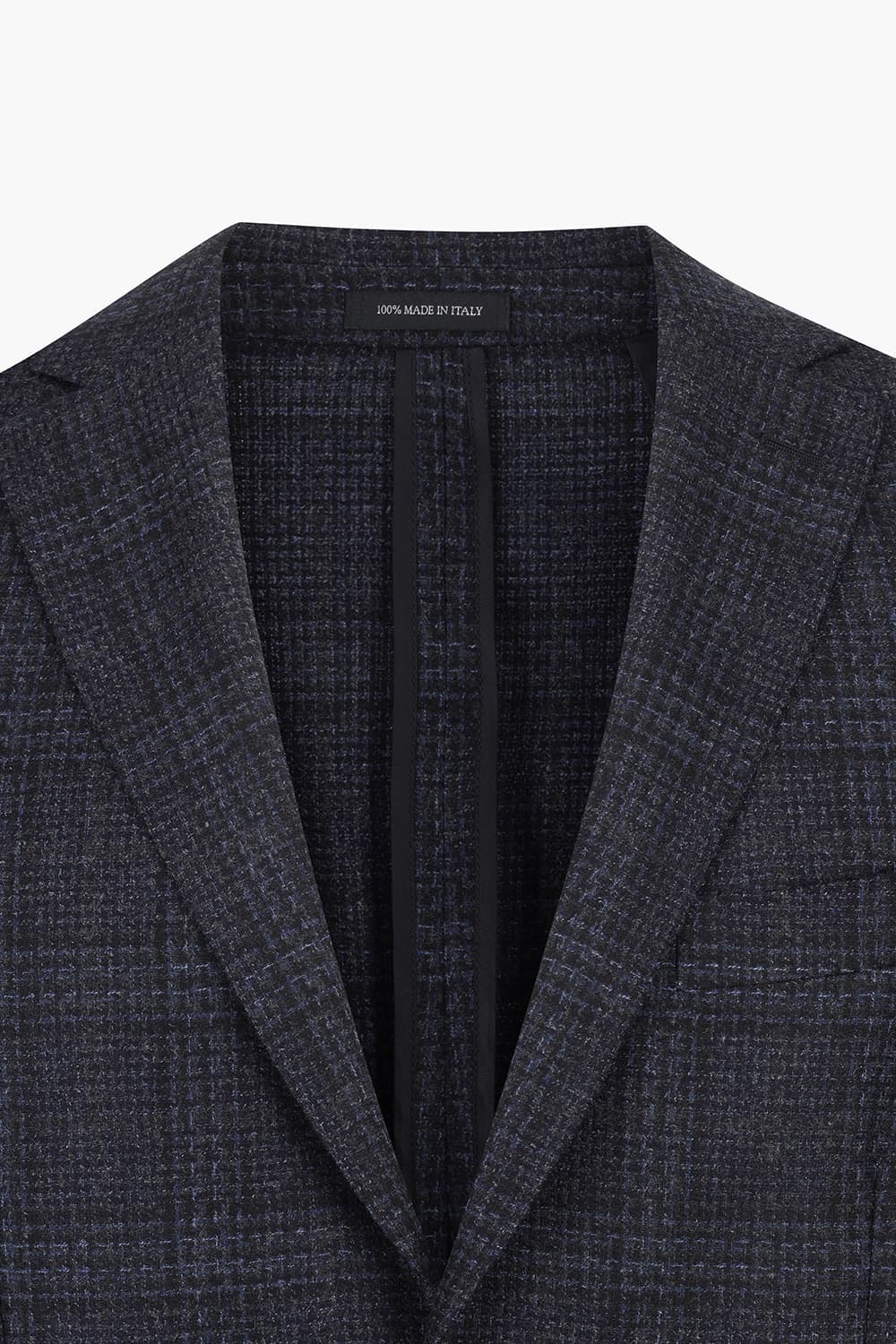 울 베이직 803 다크네이비 테일러드 자켓