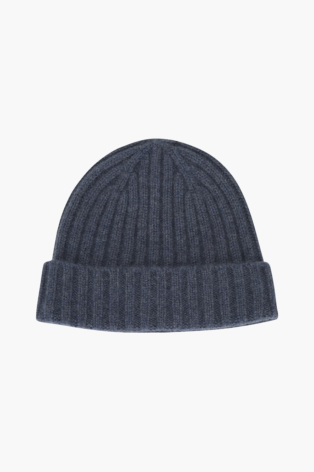 울 캐시미어 골지 201 네이비 비니