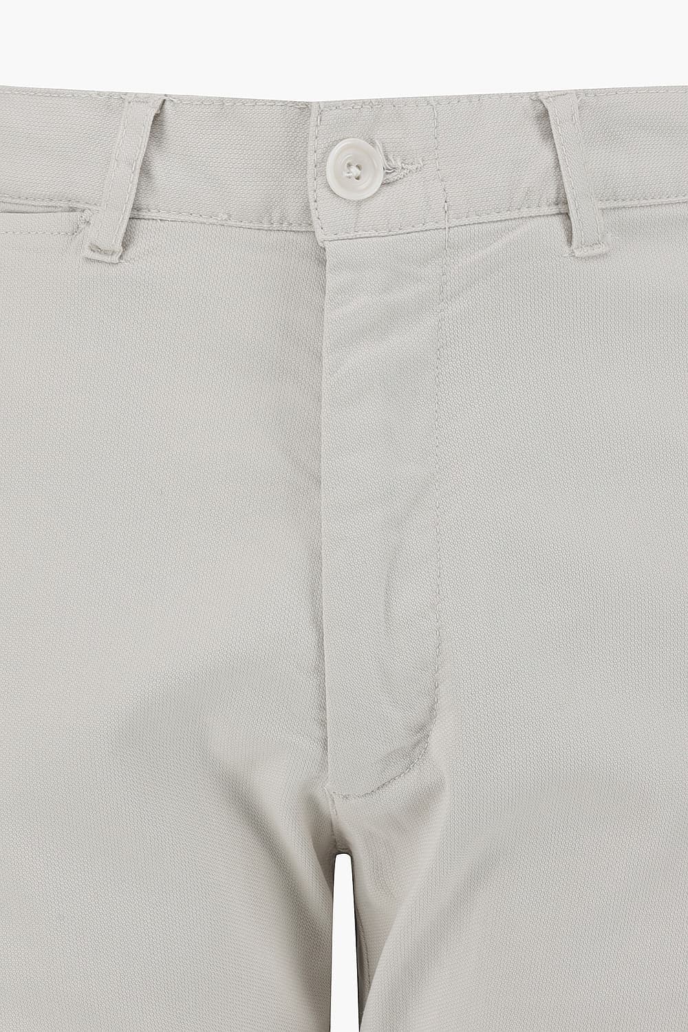 TYRON 코튼 스트레이트 102 라이트그레이 캐주얼 팬츠
