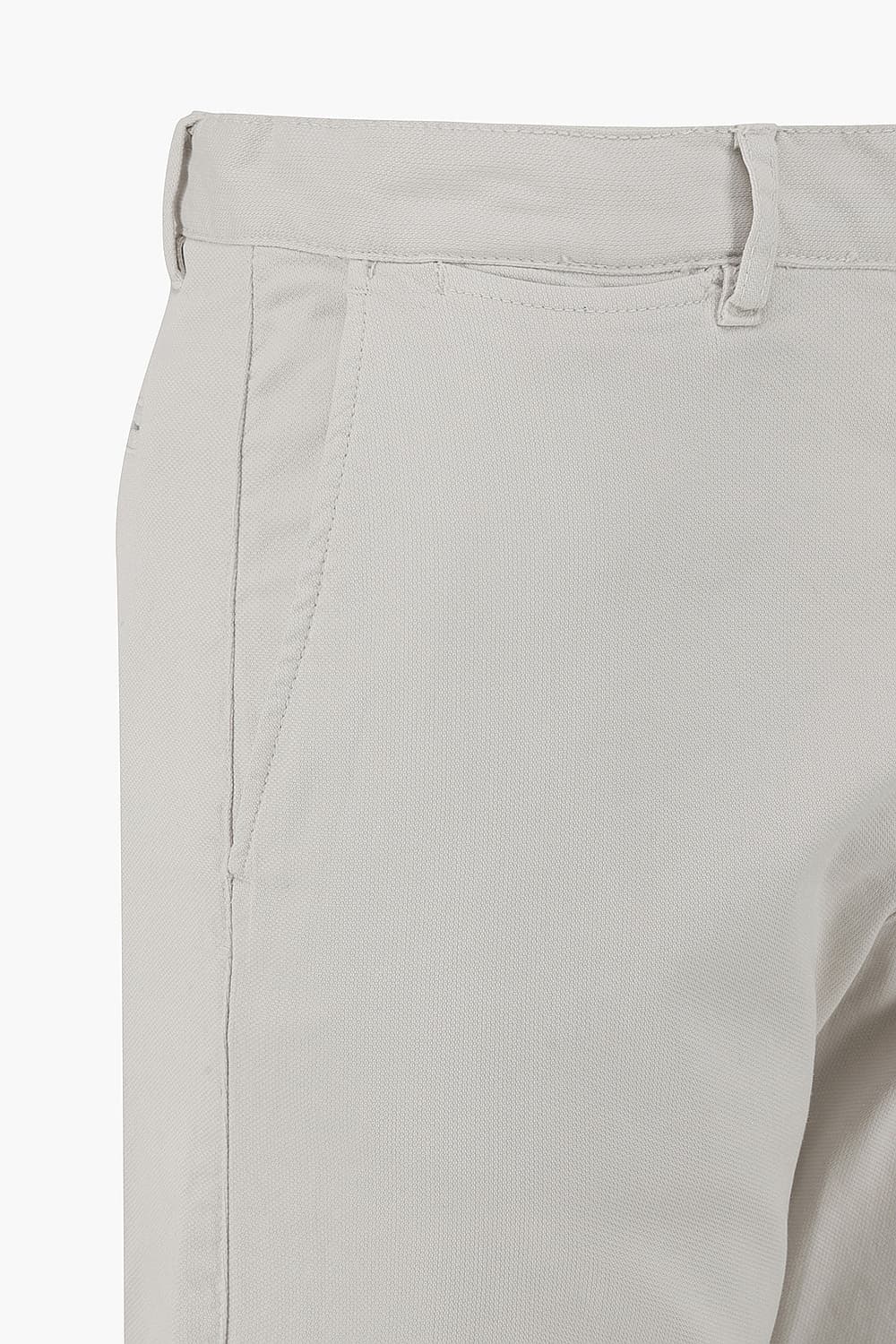 TYRON 코튼 스트레이트 102 라이트그레이 캐주얼 팬츠