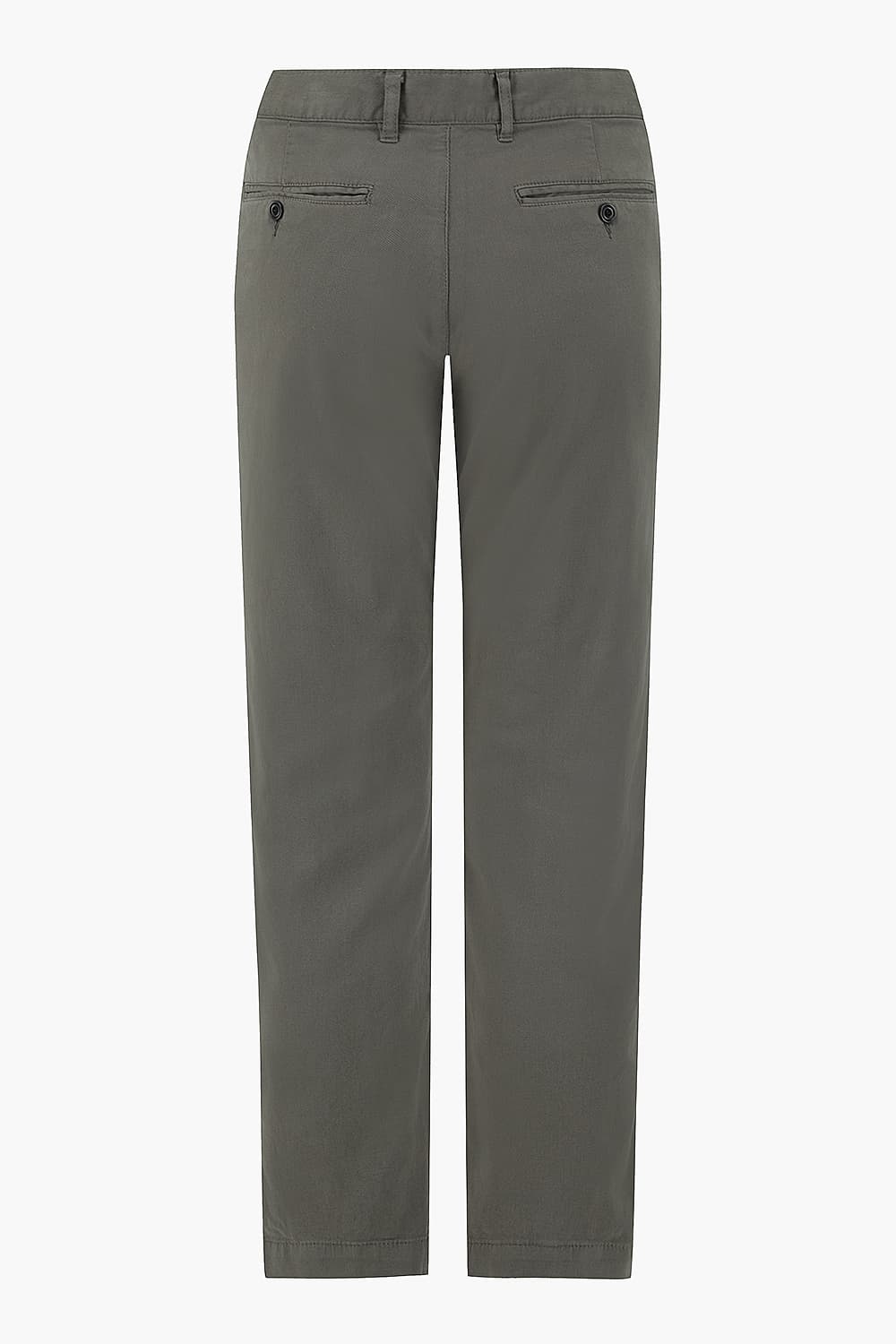 TYRON 코튼 스트레이트 102 다크카키 캐주얼 팬츠