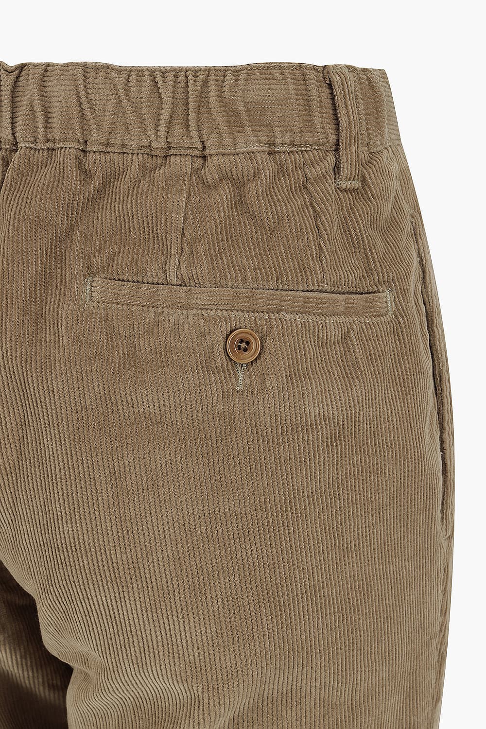 TANKER 코튼 코듀로이 드로우스트링 스트레이트 301 브라운 팬츠
