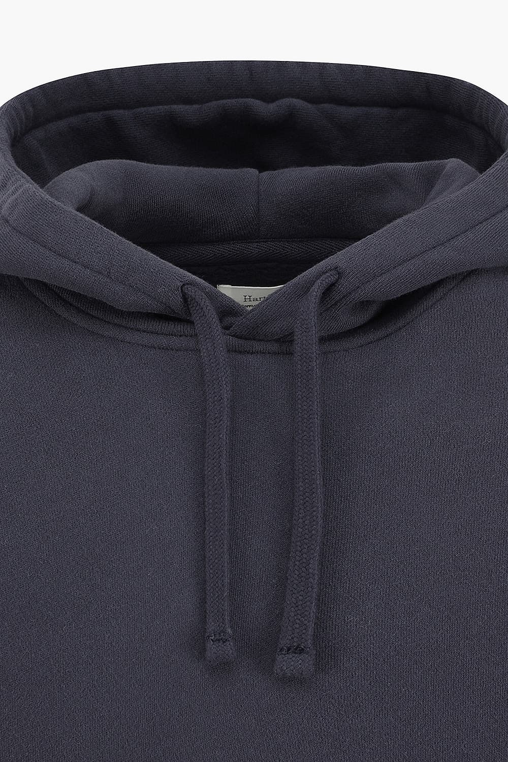 코튼 후드 201 다크네이비 긴소매 티셔츠