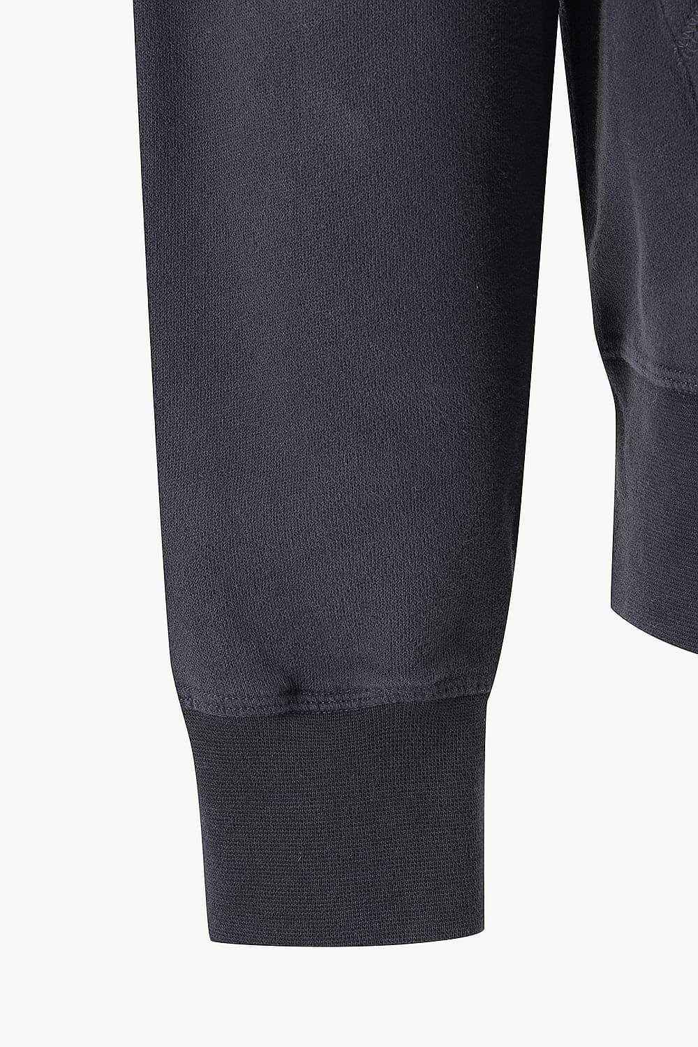 코튼 후드 201 다크네이비 긴소매 티셔츠