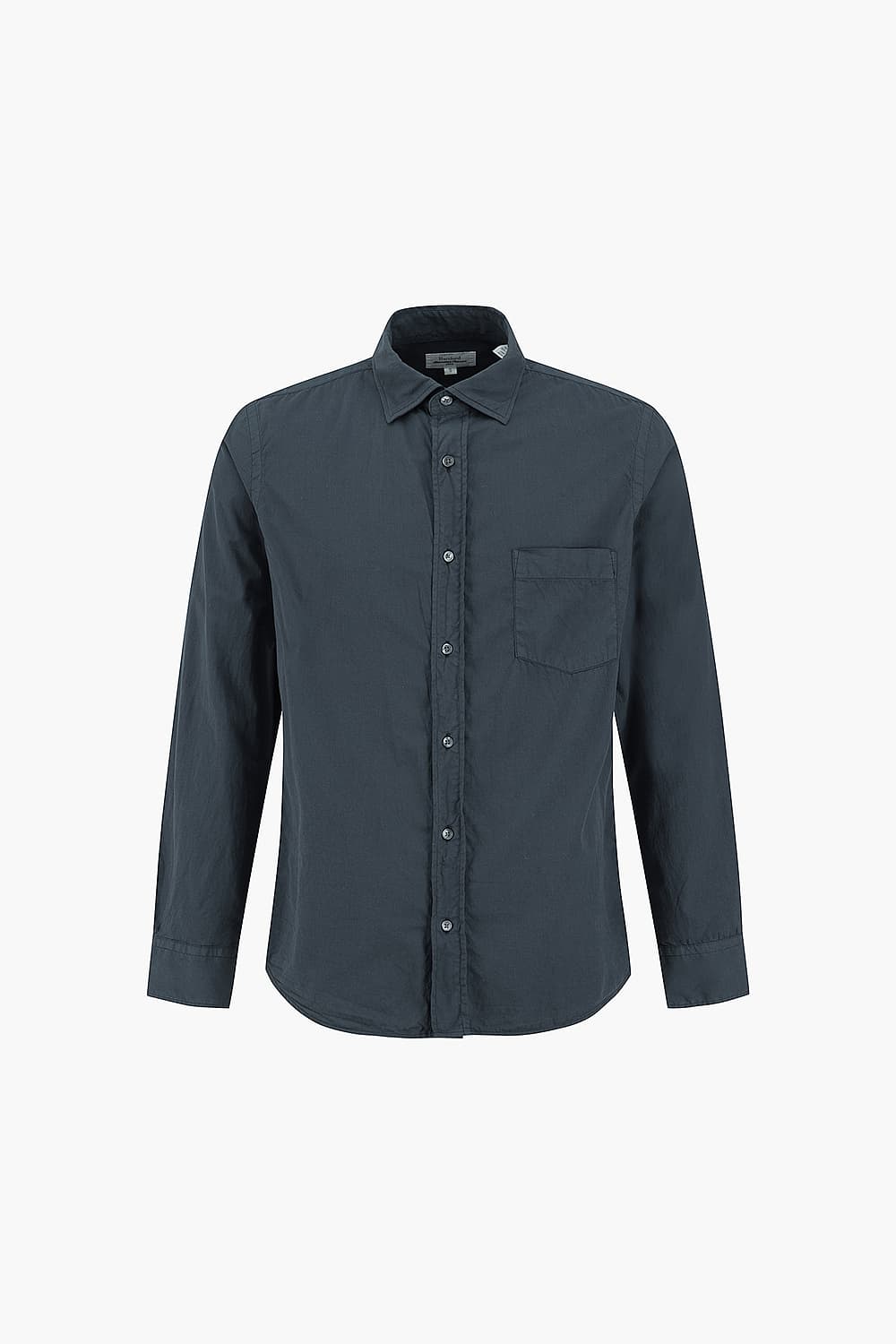 PAUL 코튼 베이직 포켓 103 다크네이비 셔츠