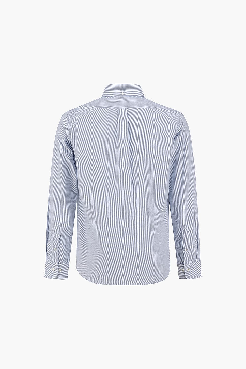 PITT 코튼 스트라이프 포켓 102 라이트블루 셔츠