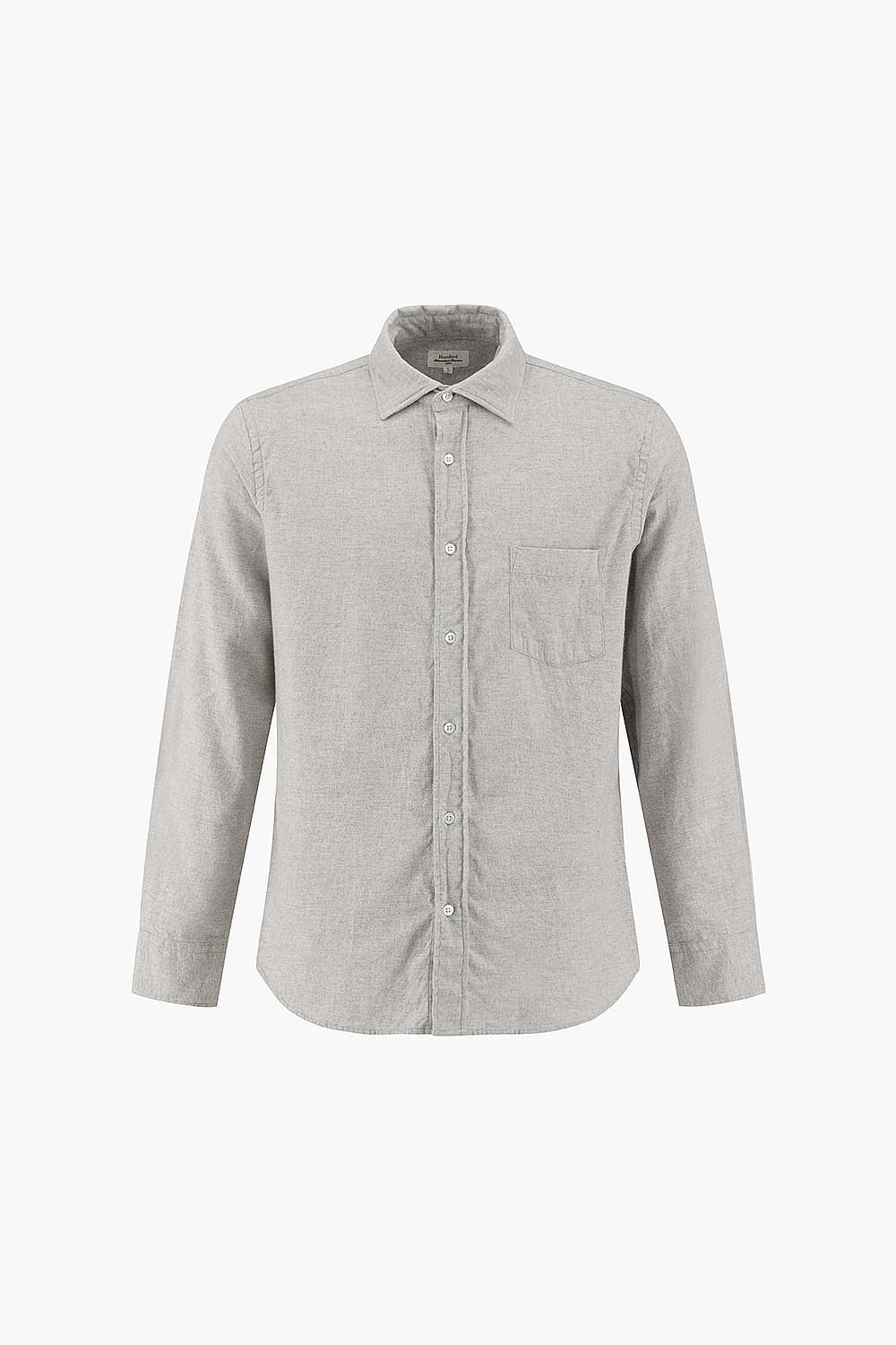 PAUL 코튼 베이직 포켓 101 라이트그레이 셔츠