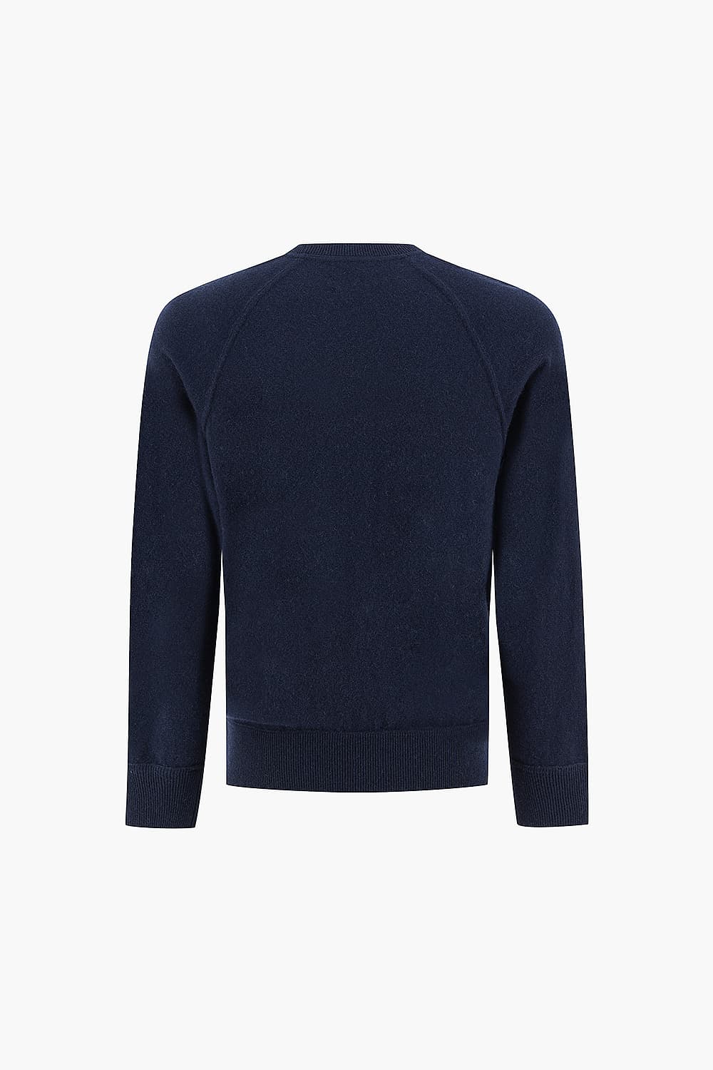 울 캐시미어 크루넥 106 다크네이비 긴소매 니트