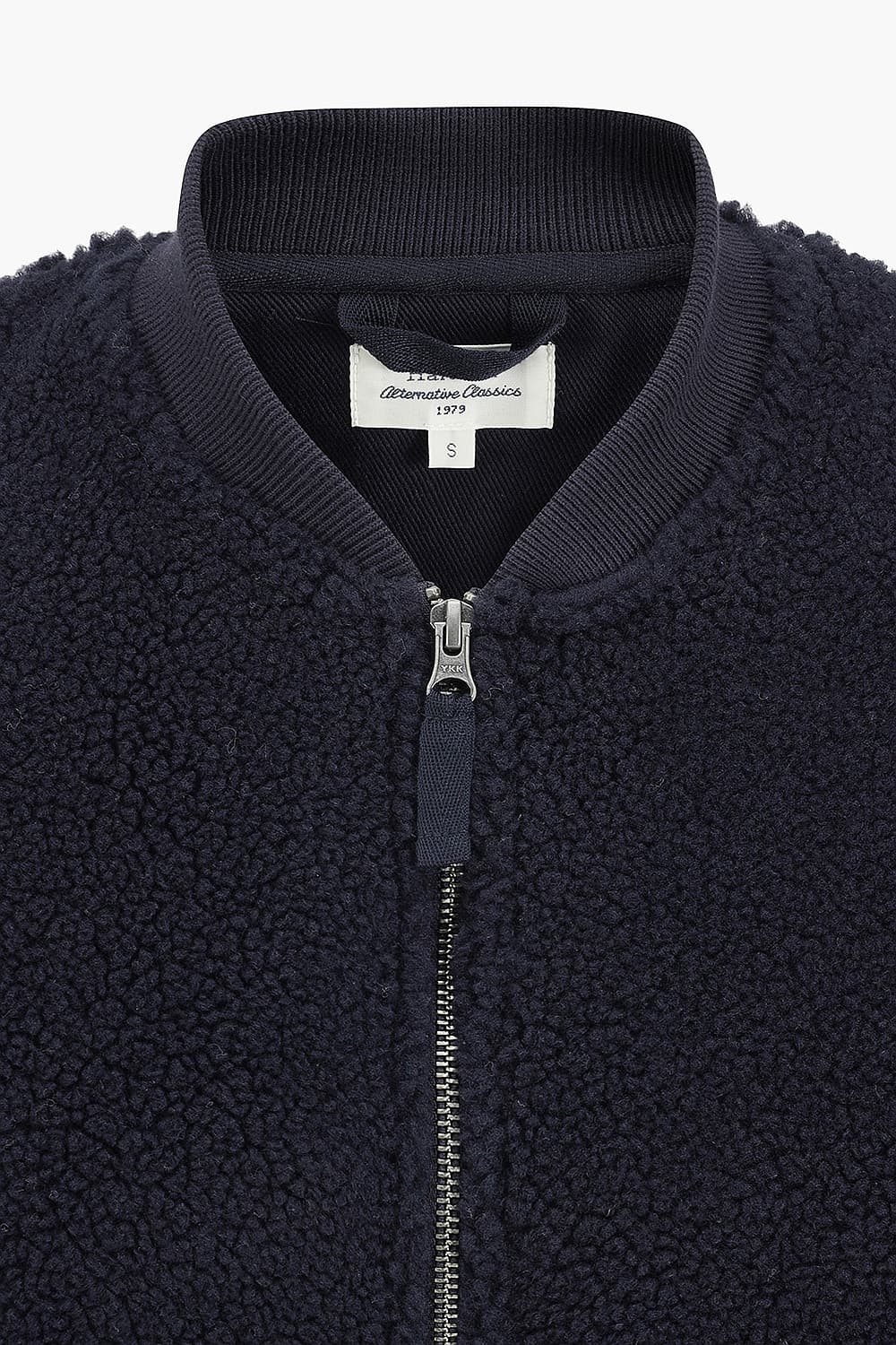 SHERPA 양털 헨리넥 204 다크네이비 베스트