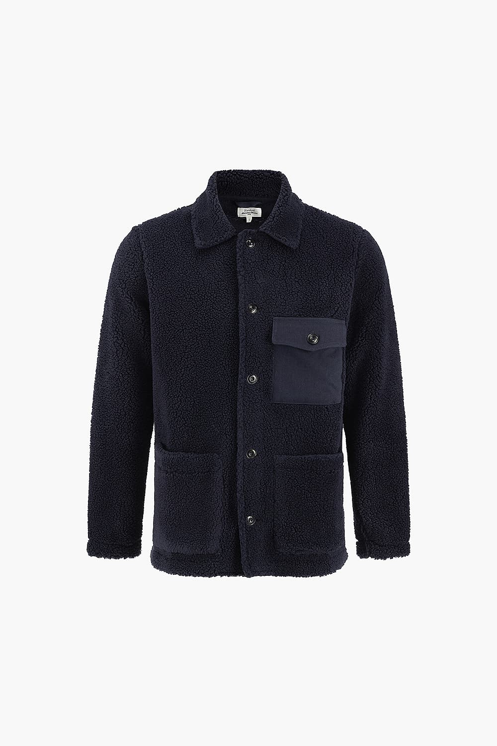 UTILITY JACKET 양털 빅버튼 205 다크네이비 캐주얼 자켓