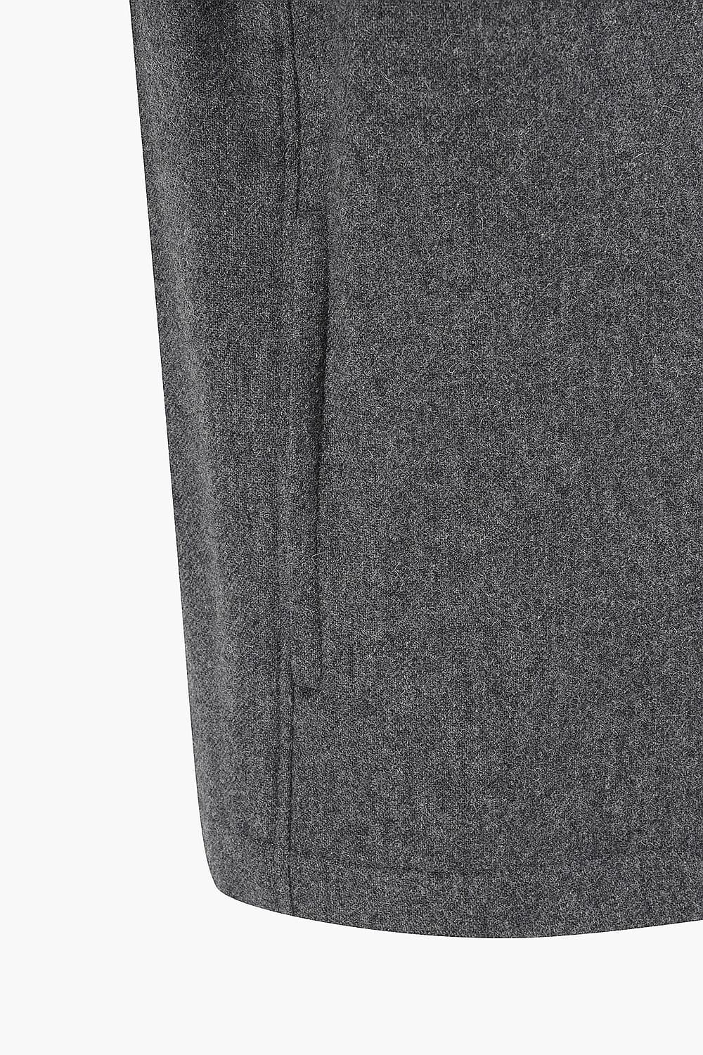 DAY 울 혼방 빅버튼 셔츠형 103 다크그레이 캐주얼 자켓