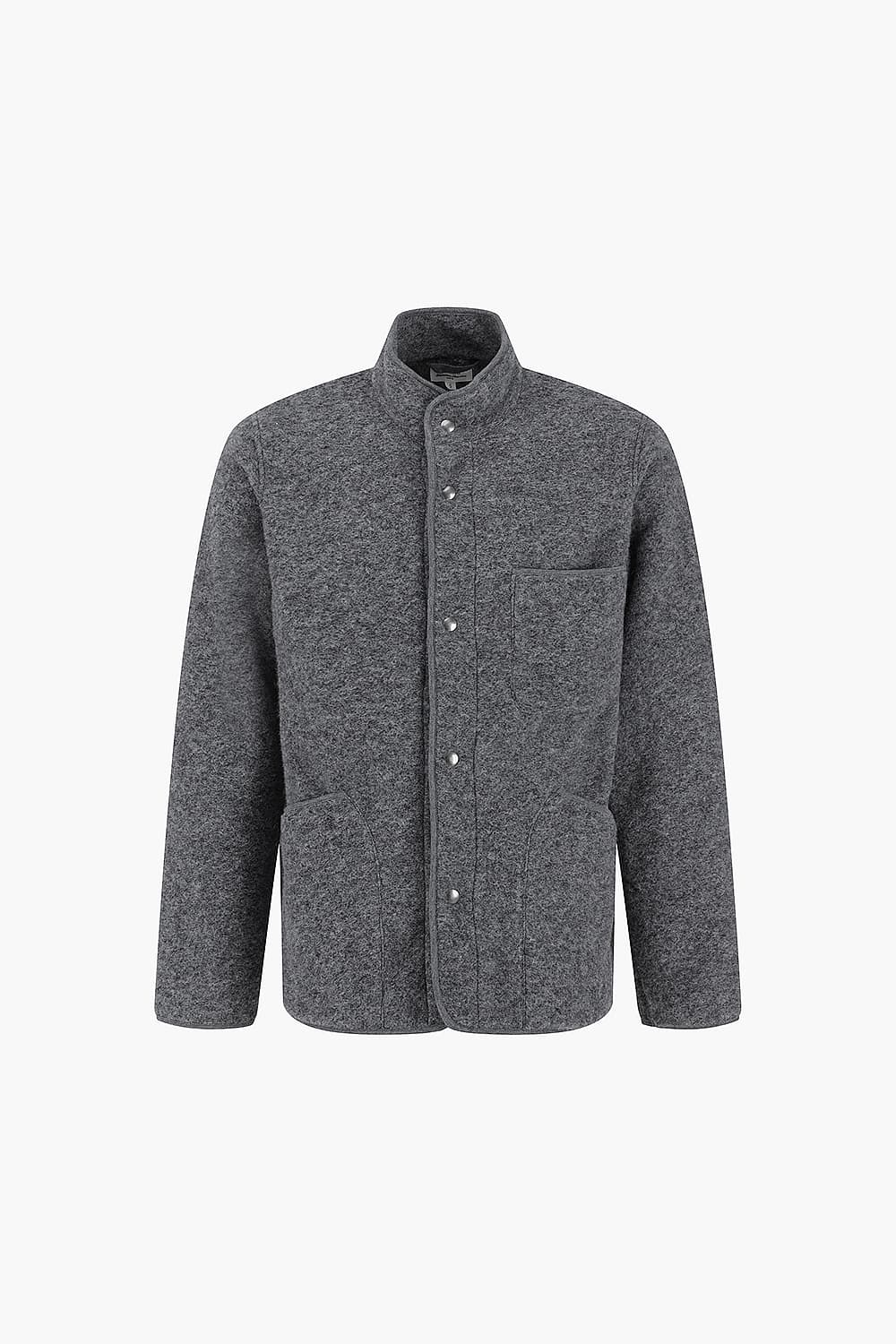 JOCK 울 혼방 다운 안감 203 다크그레이 캐주얼 자켓