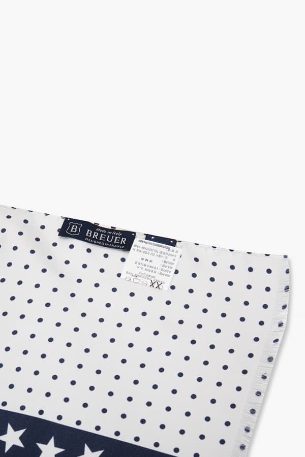 실크 아메리카 101 다크네이비 스카프