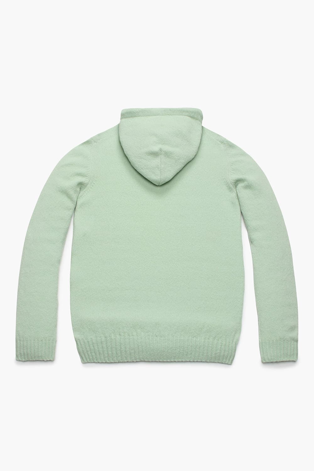 코튼 후드 102 라이트그린 긴소매 니트