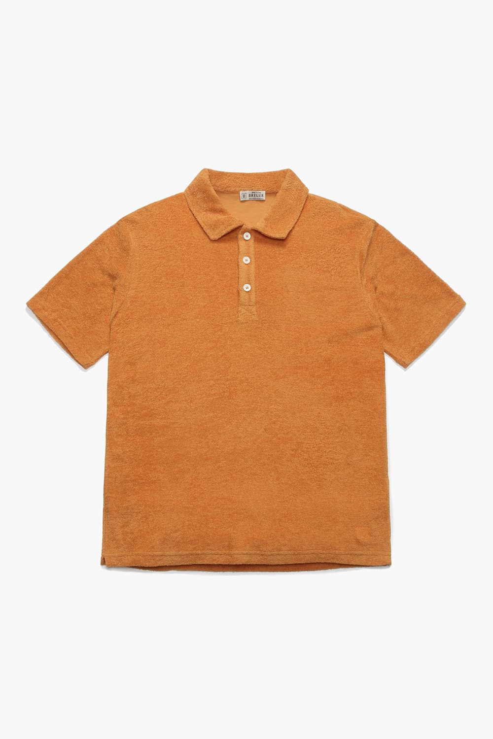 코튼 폴로 201 오렌지 반소매 티셔츠