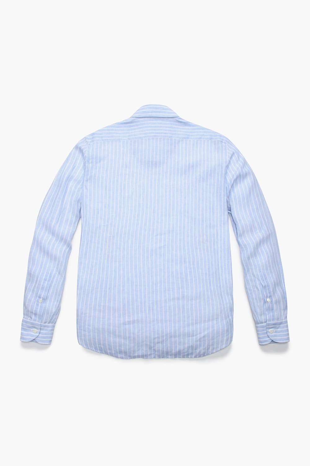 린넨 스트라이프 103 라이트블루 셔츠