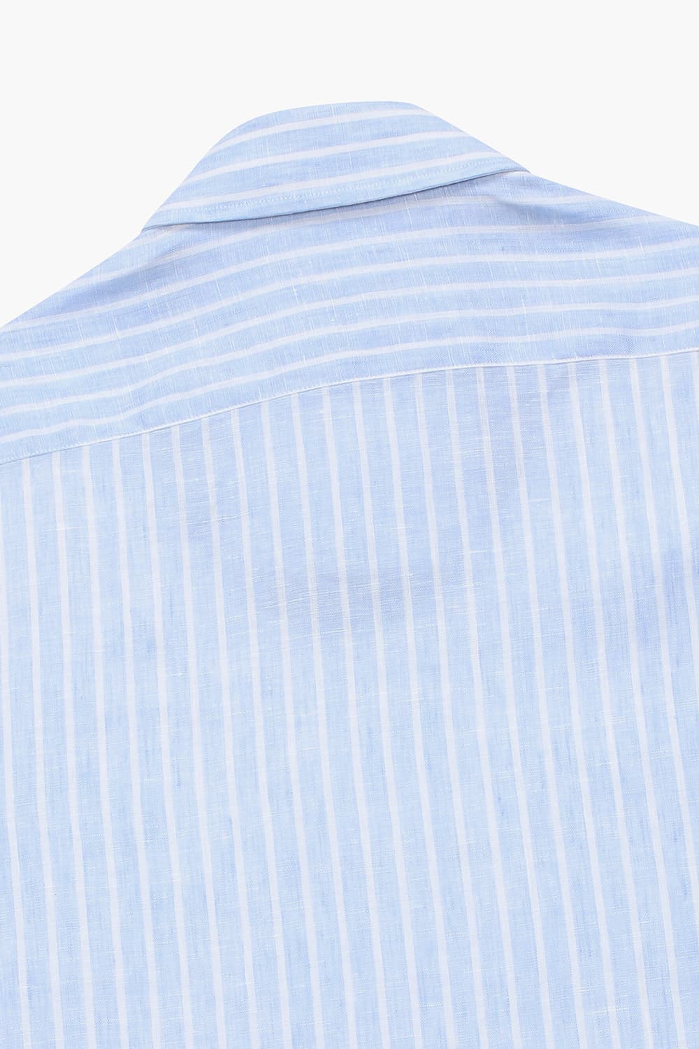린넨 스트라이프 103 라이트블루 셔츠