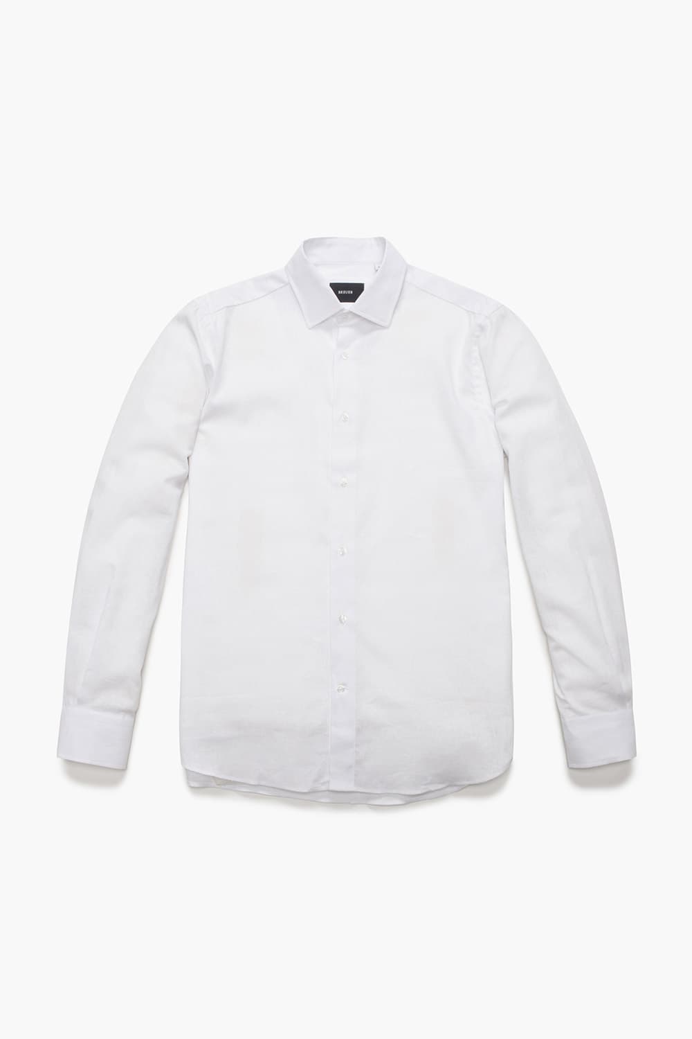 린넨 혼방 베이직 801 화이트 셔츠