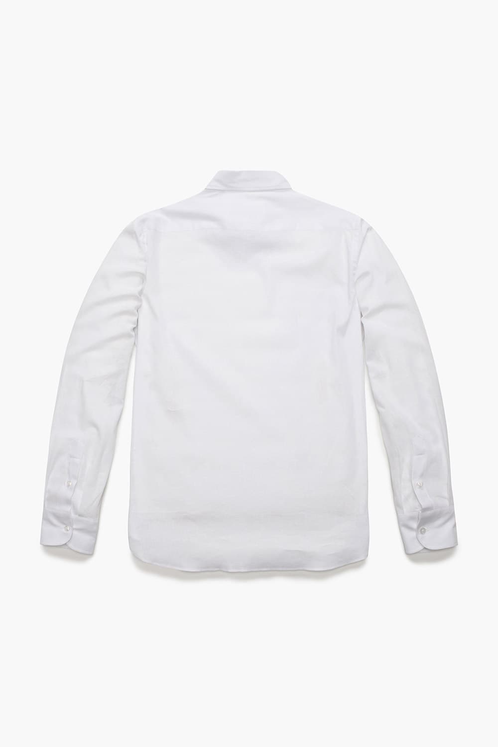 린넨 혼방 베이직 801 화이트 셔츠