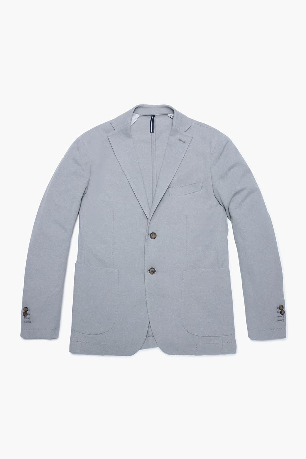 코튼 가먼트다잉 903 라이트블루 테일러드 자켓