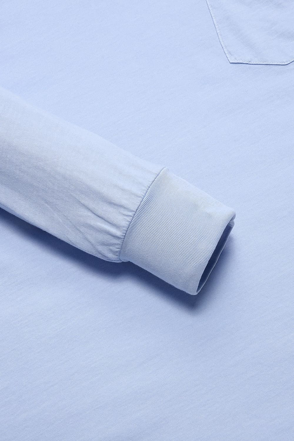 코튼 폴로 101 라이트블루 긴소매 티셔츠