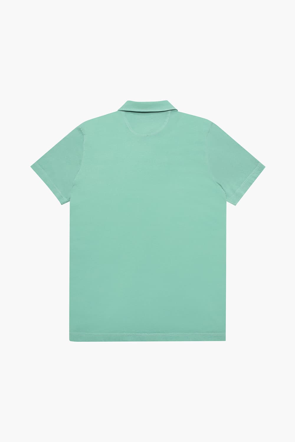 코튼 버튼 다운 포켓 501 라이트그린 반소매 티셔츠