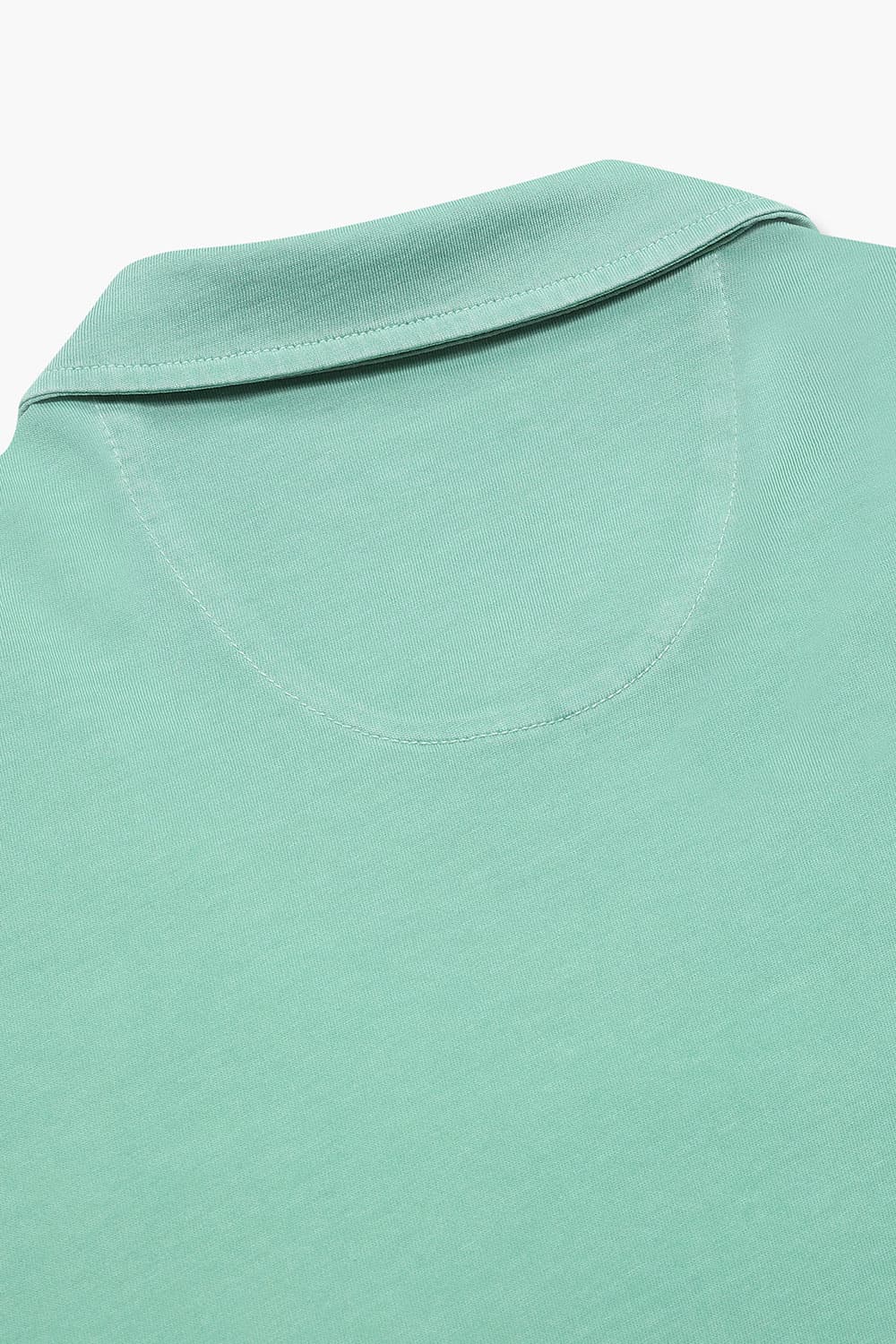 코튼 버튼 다운 포켓 501 라이트그린 반소매 티셔츠