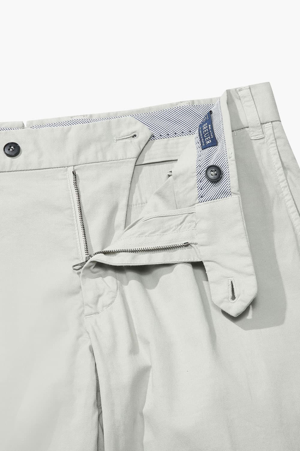 코튼 세미와이드 101 라이트그레이 팬츠