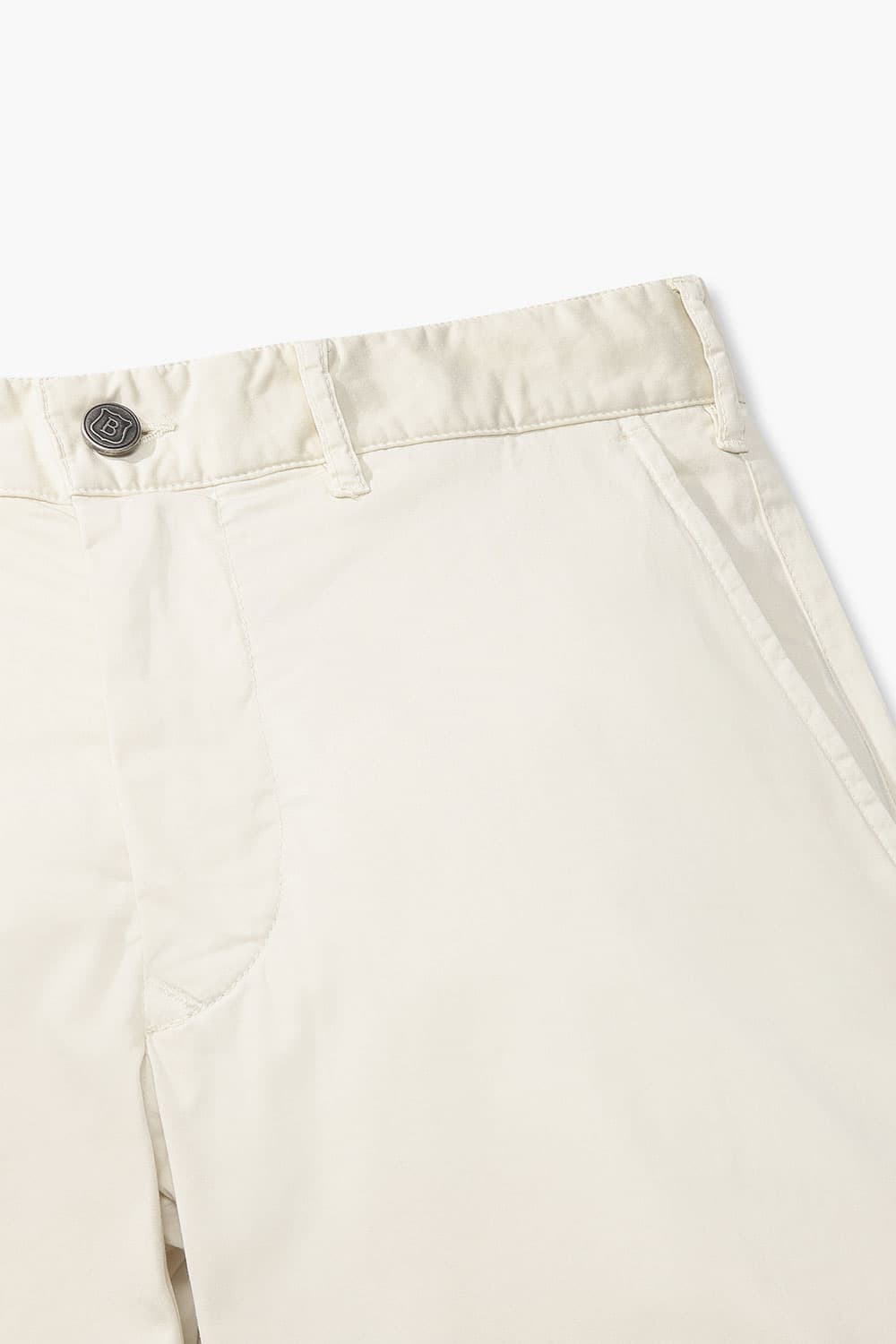 코튼 슬림 301 아이보리 캐주얼 팬츠