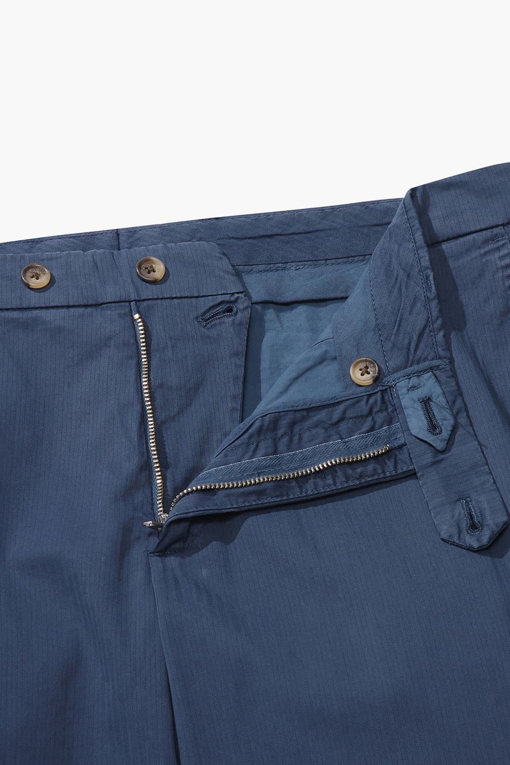 코튼 세미와이드 901 네이비 팬츠