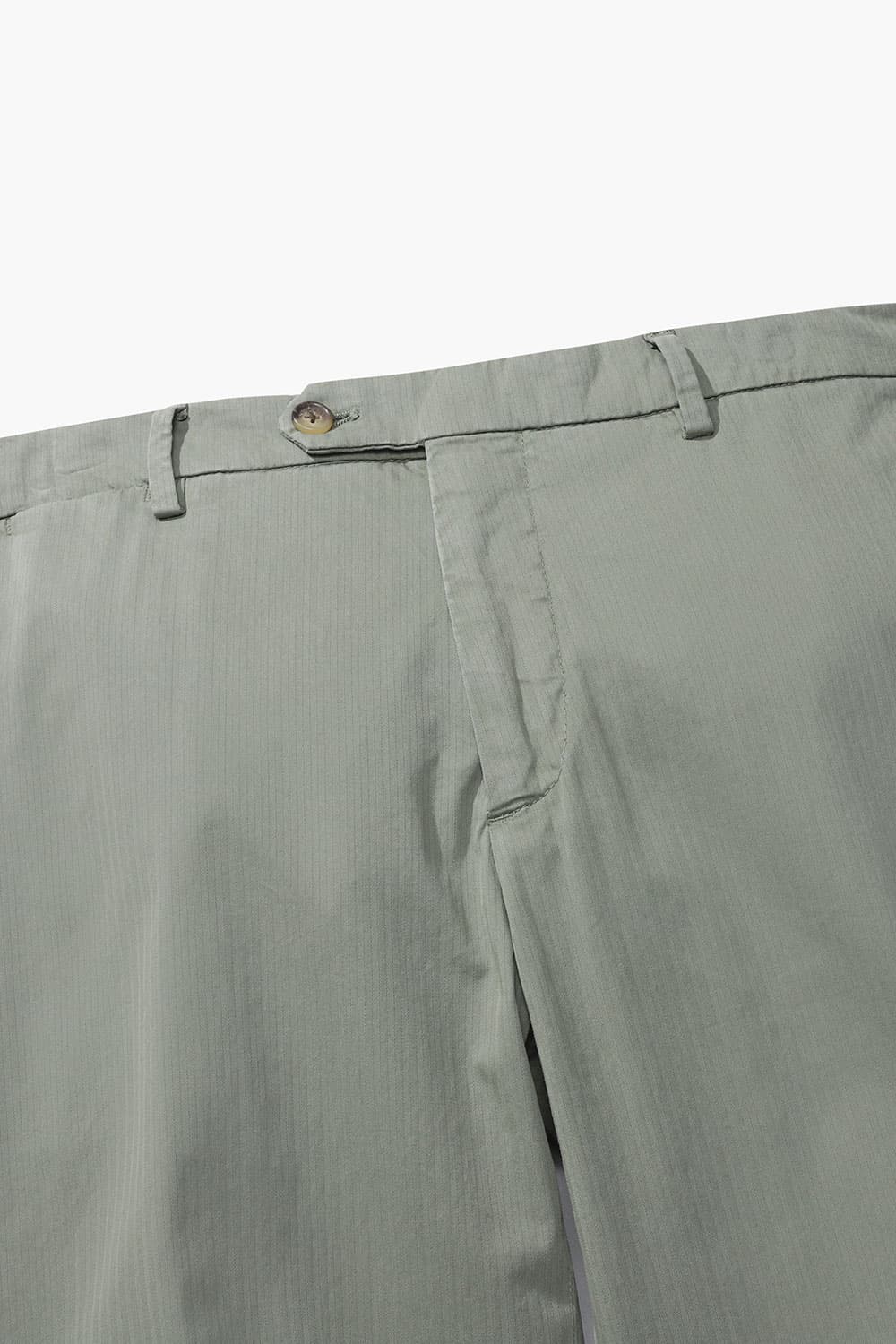 코튼 세미와이드 901 라이트그린 팬츠