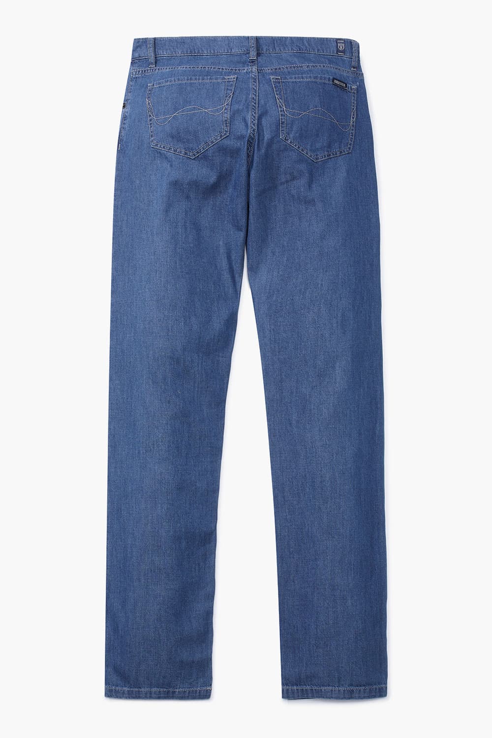 중청 데님 세미와이드 401 네이비 캐주얼 팬츠