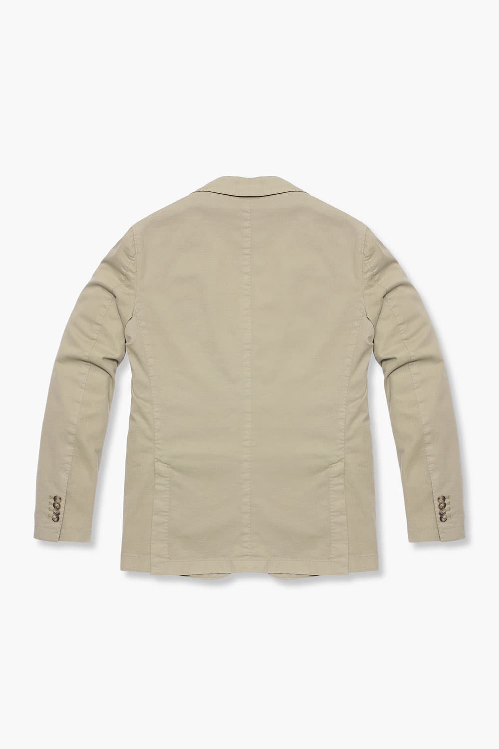 코튼 가먼트다잉 103 베이지 테일러드 자켓