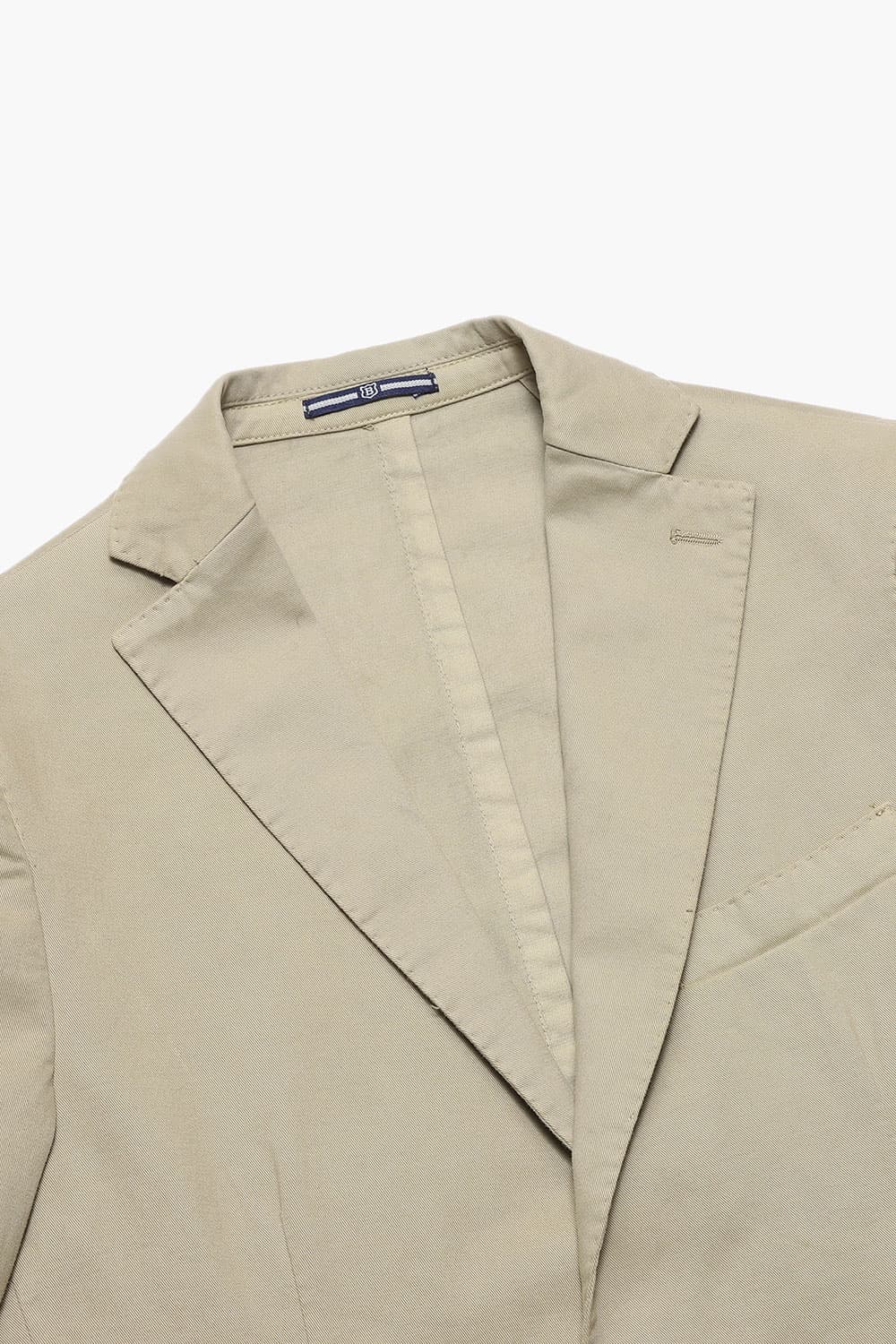 코튼 가먼트다잉 103 베이지 테일러드 자켓