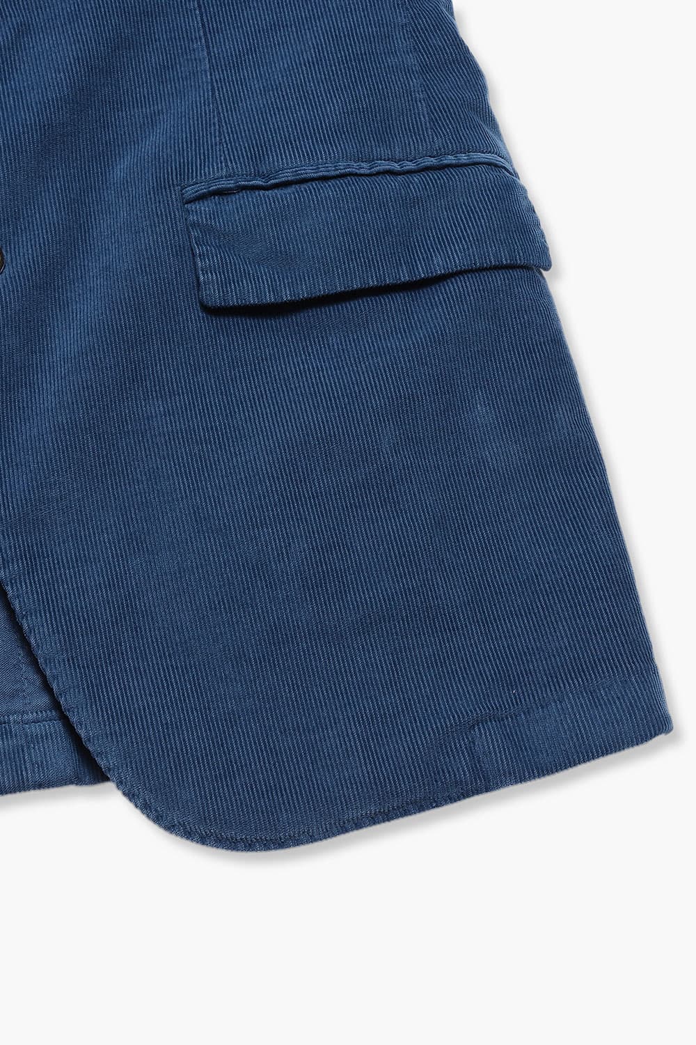 코튼 가먼트다잉 102 네이비 테일러드 자켓