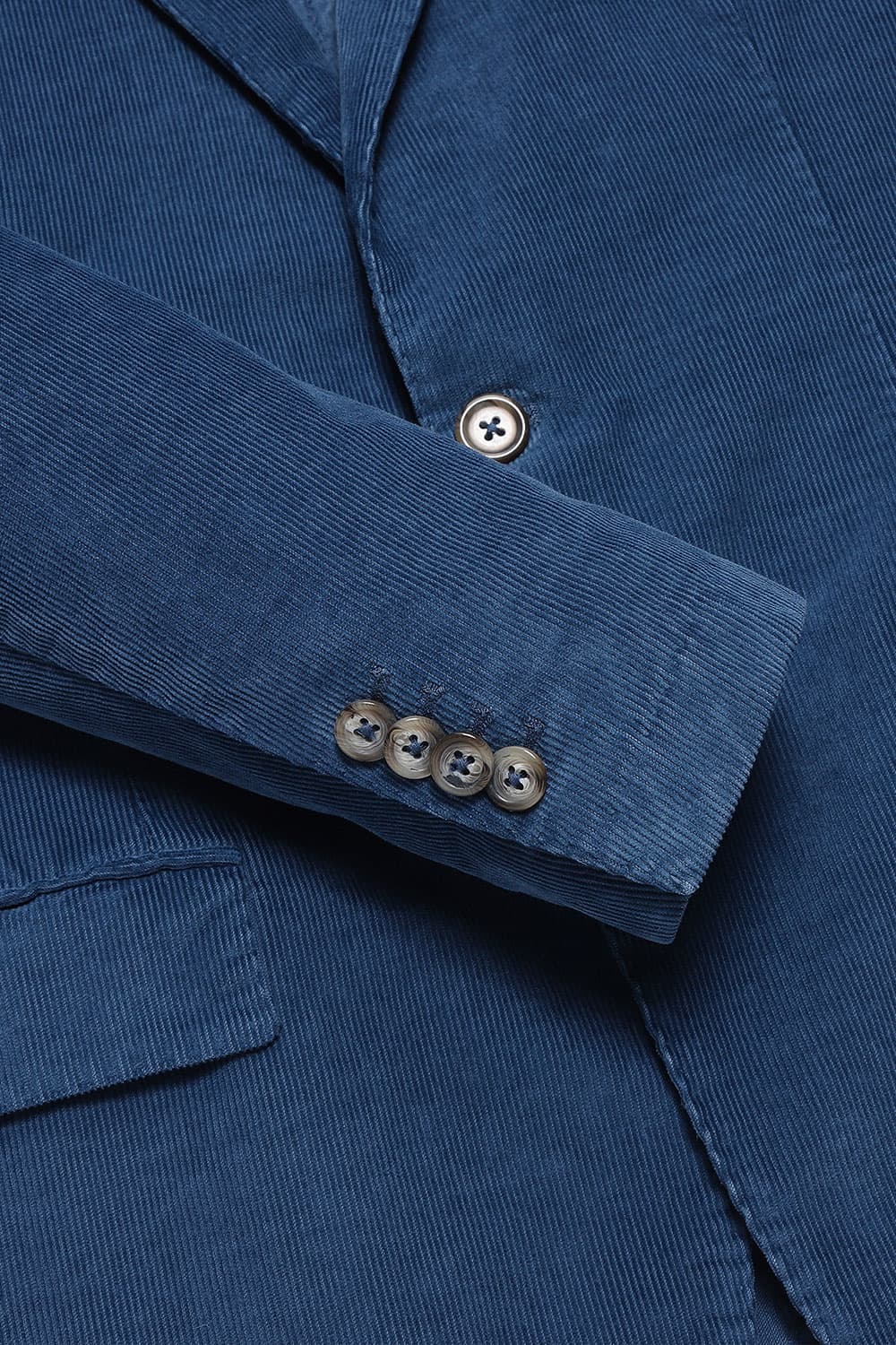코튼 가먼트다잉 102 네이비 테일러드 자켓