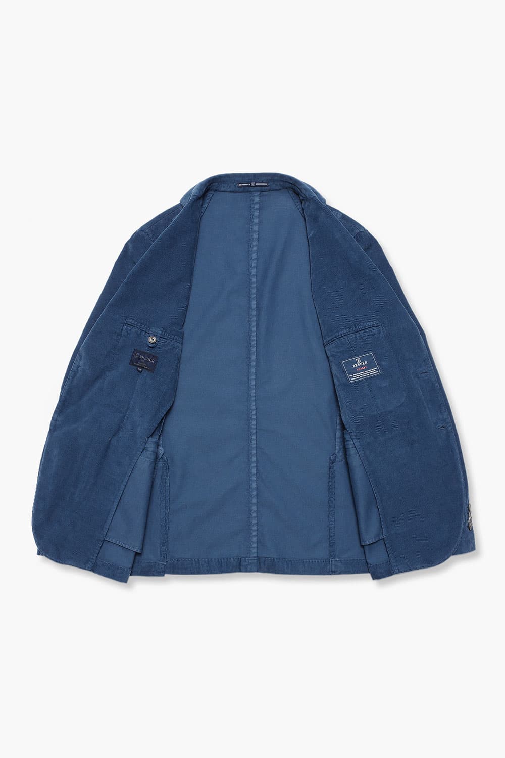 코튼 가먼트다잉 102 네이비 테일러드 자켓