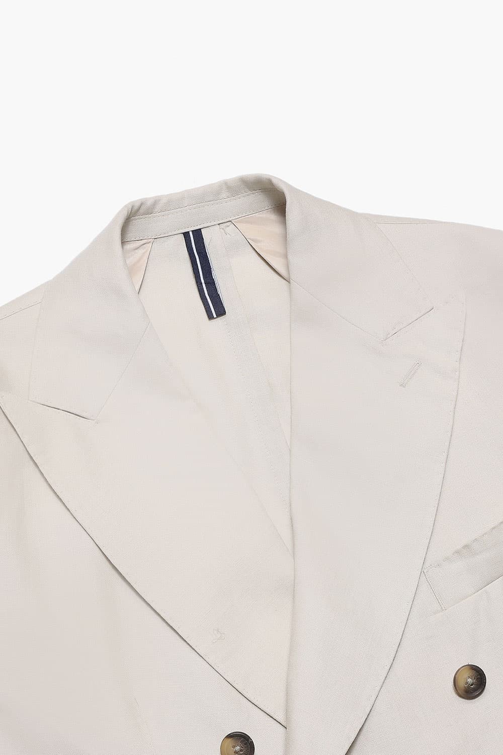 린넨 더블브레스티드 907 라이트베이지 테일러드 자켓