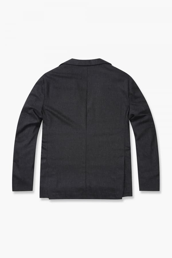 울 베이직 206 차콜그레이 테일러드 자켓