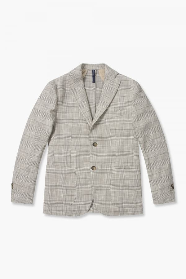 코튼 베이직 902 라이트브라운 테일러드 자켓