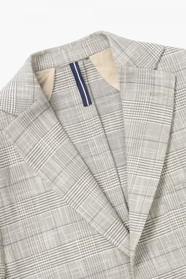 코튼 베이직 902 라이트브라운 테일러드 자켓