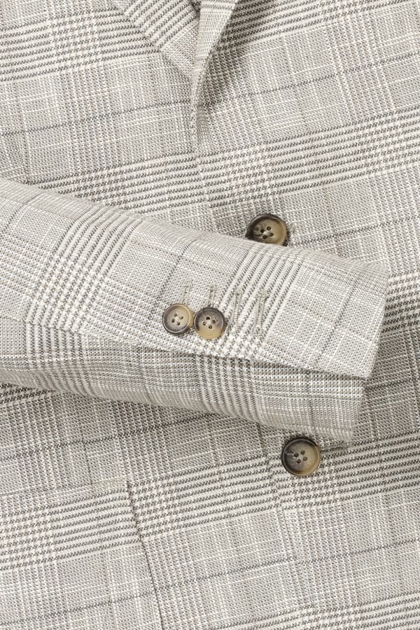 코튼 베이직 902 라이트브라운 테일러드 자켓