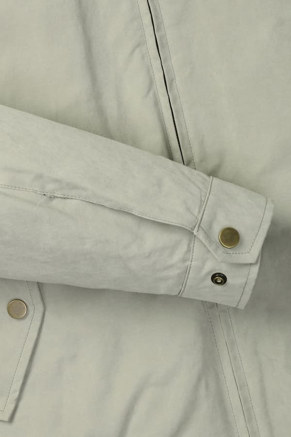 왁스 코튼 베이직 블루종 821 라이트그린 점퍼