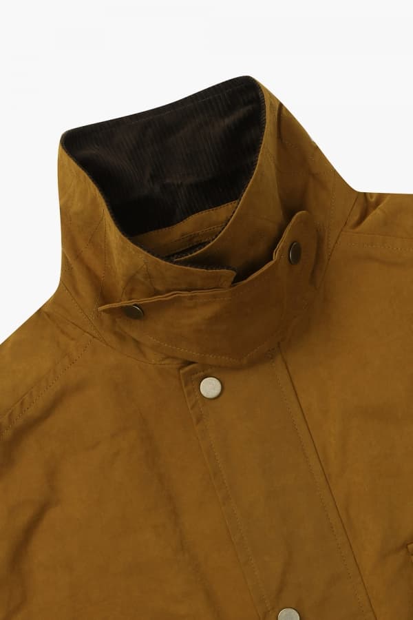 왁스 코튼 레글런 다운 야상 822 브라운 점퍼