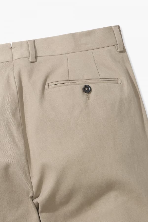 코튼 테이퍼드 802 브라운 팬츠