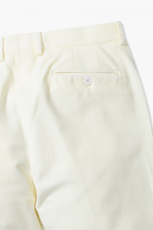 면 혼방 코듀로이 테이퍼드 804 아이보리 팬츠