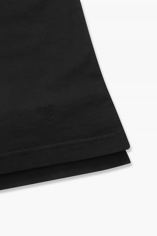 코튼 폴로 101 블랙 긴소매 티셔츠