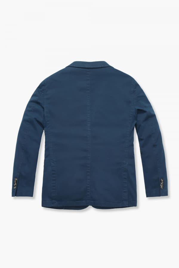 코튼 가먼트다잉 101 네이비 테일러드 자켓